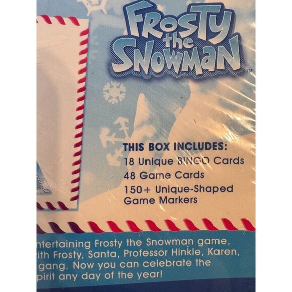 Frosty The Snowman Family Bingo Game 8+ Years 30-60 Min 2-6 Players Family F - Picture 3 of 9